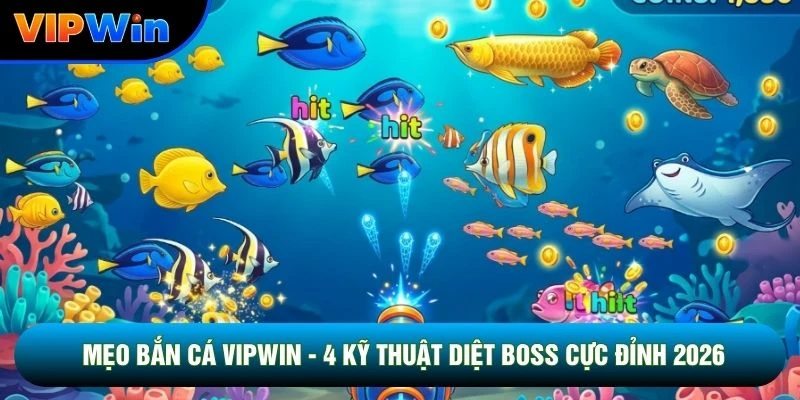 Mẹo Bắn Cá Vipwin - 4 Kỹ Thuật Tăng Tỷ Lệ Hạ Quái Lên 48% 1 Mẹo Bắn Cá Vipwin - 4 Kỹ Thuật Diệt Boss Cực Đỉnh 2026